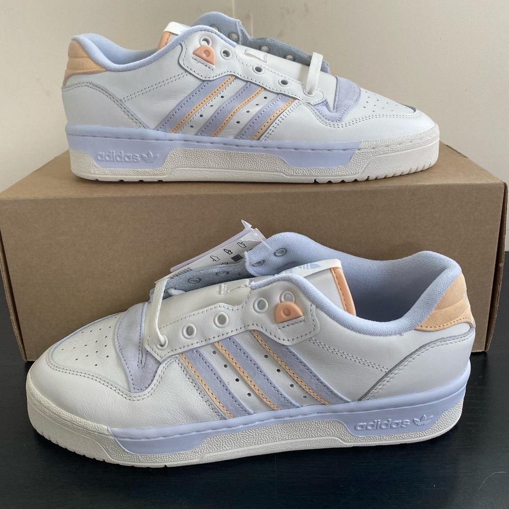 ADIDAS RIVALRY LOW Men's Original Shoes Size 8.5